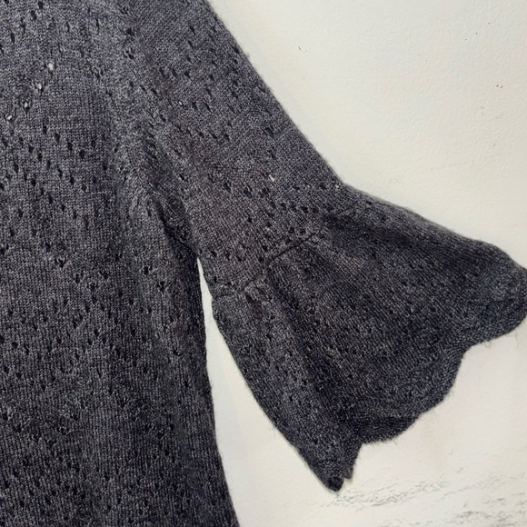 Lauren Conrad Eyelet Crewneck Sweater - Picture 4 of 7